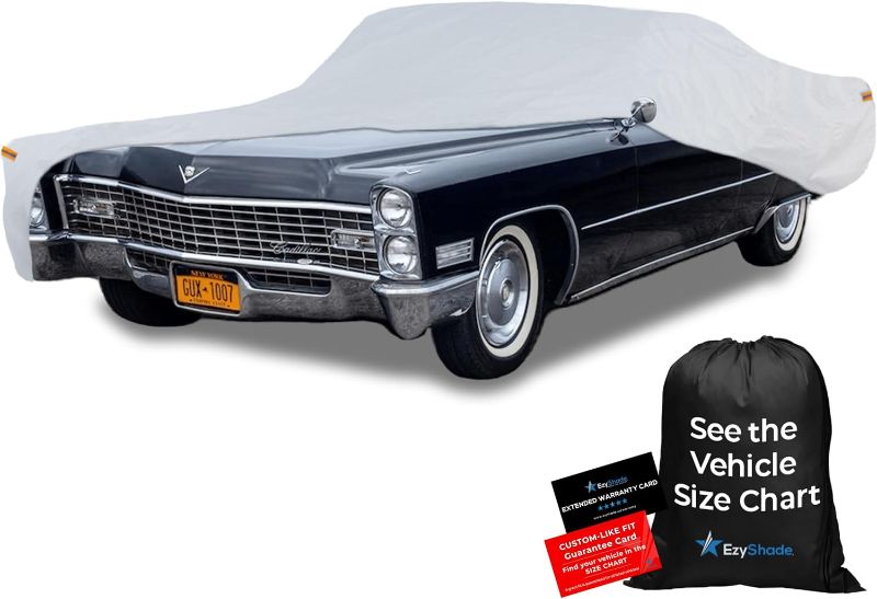Photo 1 of EzyShade 10-Layer Waterproof Sports Car Cover. All Weather Outdoor Covers. Thunderbird Impala Grand Fury Classic Cars. Sun Snow Rain.