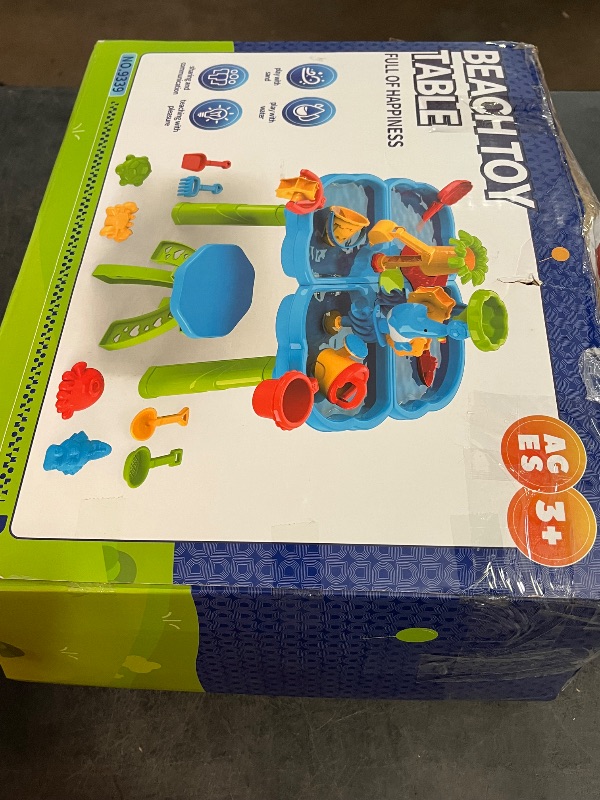 Photo 1 of Lucky Doug Kids Sand Water Table Toys, 3 in 1 Sensory Activity Play Table for Toddlers Age 2-5