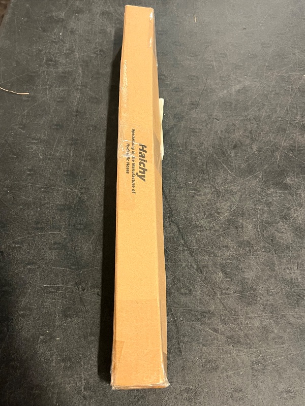 Photo 1 of Heroson Hydraulic Hose Swivel Assembly 3/8 ” Hydraulic Hose with Female JlC X Female JlC , Black