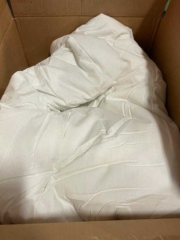 Photo 1 of David's Home Cotton Muslin Comforter King Size, Soft Lightweight Breathable Cozy Skin-Friendly, Aesthetics Home Decor & Giftable, White
