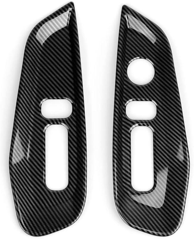 Photo 1 of Compatible with Honda Accord 2018-2022 10th Gen Car Inner Strips Decals Accessories ABS Carbon Fiber Interior Stickers Trim Cover (Seat Trim Cover)