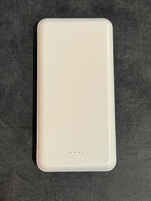 Photo 1 of [2 Pack] Portable Charger Power Bank 10000mAh,Ultra Slim Compact External Battery Pack with USB C Input & Output Backup Charger Compatible with iPhone 16/15/14/13, Galaxy S24,Android etc-Blue+White

