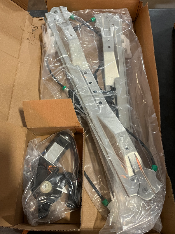 Photo 1 of Front Left Driver Side Power Window Regulator with Motor Compatible with Dodge Grand Caravan 2008-2020/ Chrysler Town & Country 2008-2016/ Ram C/V 2012-2015, Replace OE 748-508
