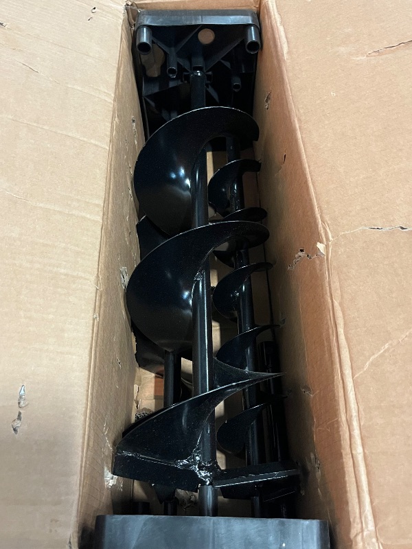 Photo 1 of Auger Drill Bit for Planting 3 Pack with Extension - Spiral Hole Planter for Bulbs, Fence Posts, and Umbrella Holes - 3/8'' Hex Drive Drill- Gardening Hole Digger Yard Tools - Garden Drill Attachments
