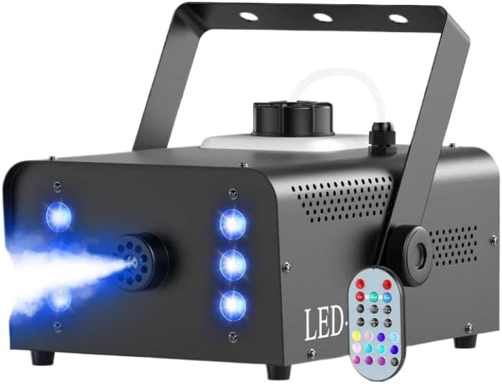 Photo 1 of 1500w Rgb  Machine with Remote Control and 6 Color Fog Effect Compatible with Stage Production(AU Plug)