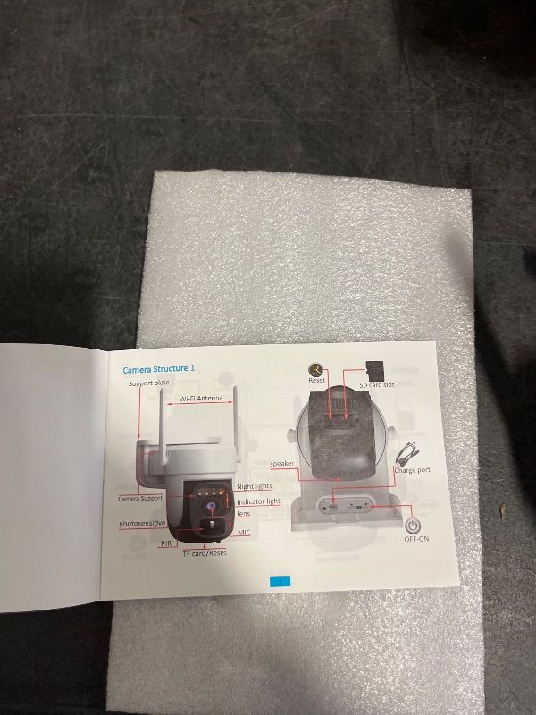 Photo 1 of OKAM Dual Lens 3MP PIR Motion Human Detection Wifi  Camera 360 PTZ Outdoor Wireless Alarm Security  CCTV Camera System Smart Camera With Ai Powered Event Detection