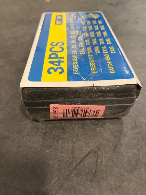 Photo 1 of 34Pcs Star Socket & Bit Set Electronic Safety Drill Driver Handheld Tool for Mechanics DIYer Enthusiasts Household Tasks