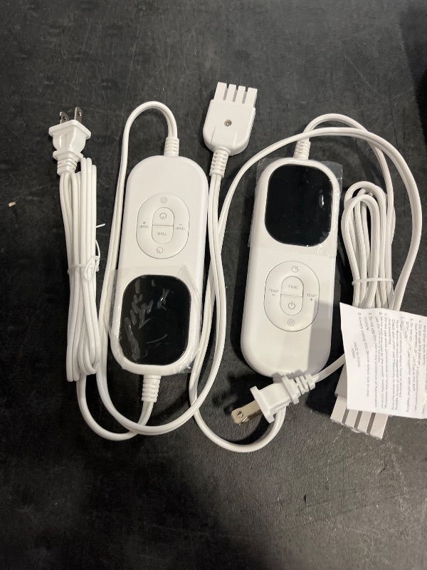 Photo 1 of Heated Mattress Pad Full, Machine Washable Electric Mattress Pad w/Dual Controller, 9 Heat Settings & 9H Auto Shut-Off, Overheat Protection, Fit Up to 10”, Bed Warmer, 75” x 54”, White
