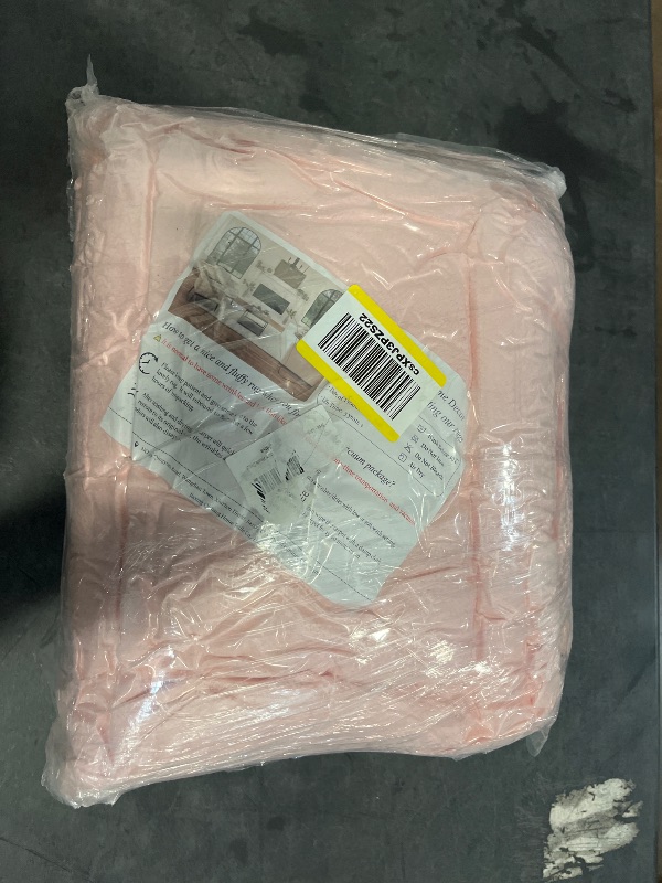 Photo 1 of Fluffy Pink Area Rug for Bedroom Living Room Soft 8x10 Fuzzy Washable Rugs Non-Shedding Indoor Plush Rug for Nursery Kids Room Dorm Room Home Decor, High Pile Shaggy Floor Carpets(Pink 8'x10')
