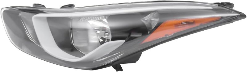 Photo 1 of Halogen Headlights Fit For 2014-2016 Hyundai Elantra Projector Headlamps Assembly Front Headlight, 921013Y500 92102-3Y500, HY250218 HY2503187 (Driver Side)

