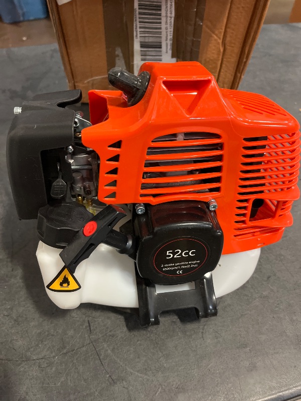 Photo 1 of 16 in. 52cc 2-Stroke Gasoline Replacement Engine For a Tree Pole Saw Pruner Cordless Gas Chainsaw (Dry)