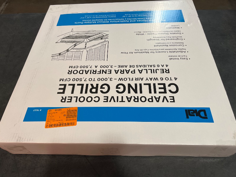 Photo 1 of DIAL 7637 6W Plastic Ceil Grille