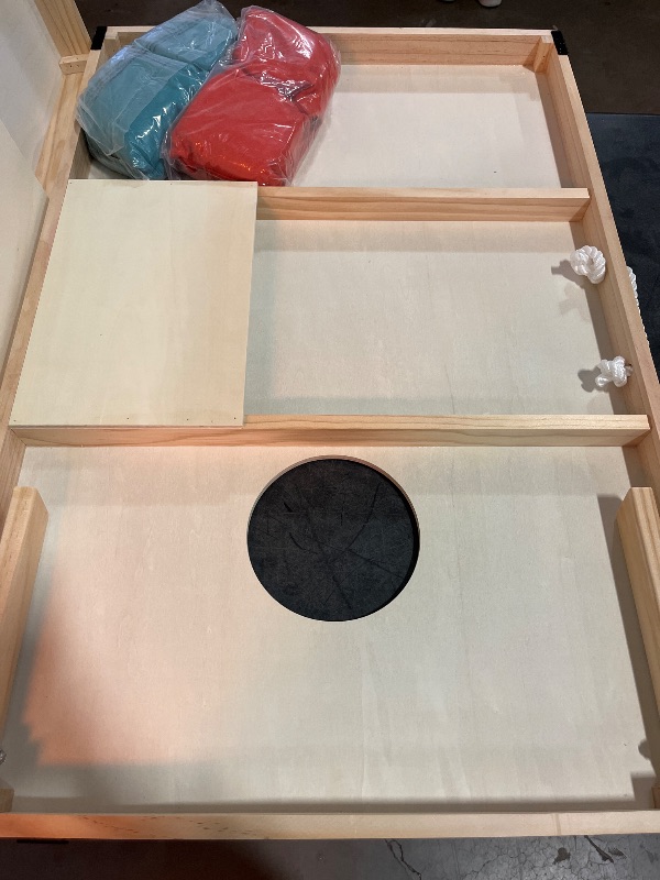 Photo 1 of Bean Bag Toss 2'' x 3'' Wood Cornhole - Embark™
