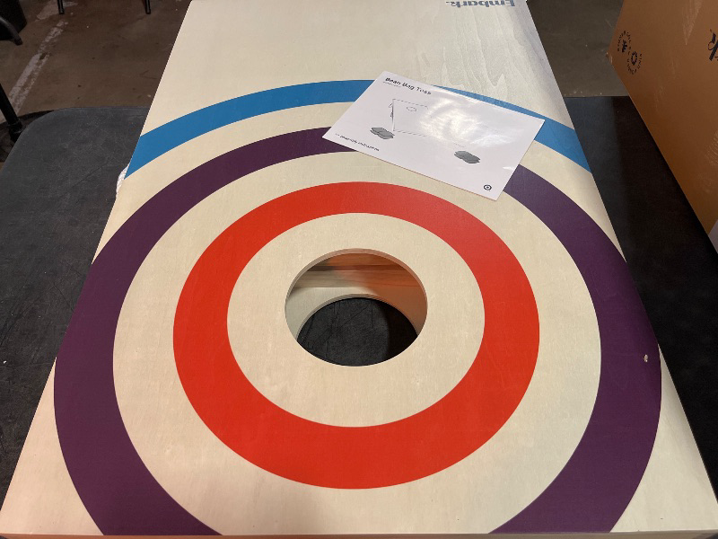 Photo 1 of Bean Bag Toss 2'' x 3'' Wood Cornhole - Embark™
