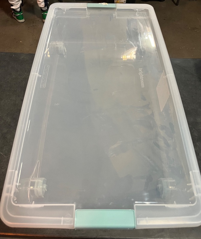 Photo 1 of 60qt Underbed Storage Bin with Latches - Brightroom™
