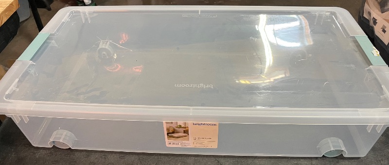 Photo 1 of 60qt Underbed Storage Bin with Latches - Brightroom™
