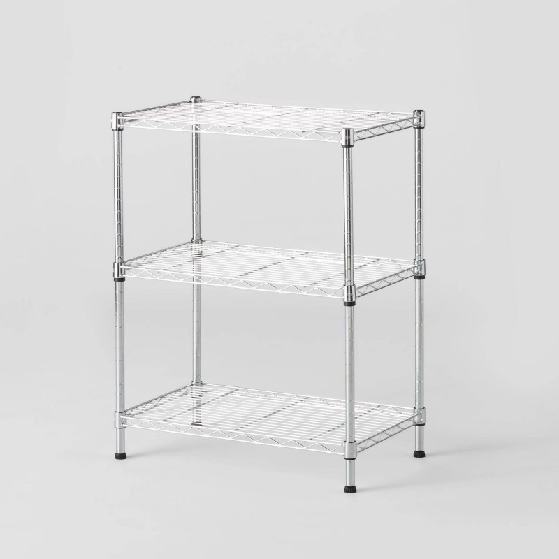Photo 1 of 3 Tier Wide Wire Shelving - Brightroom™
