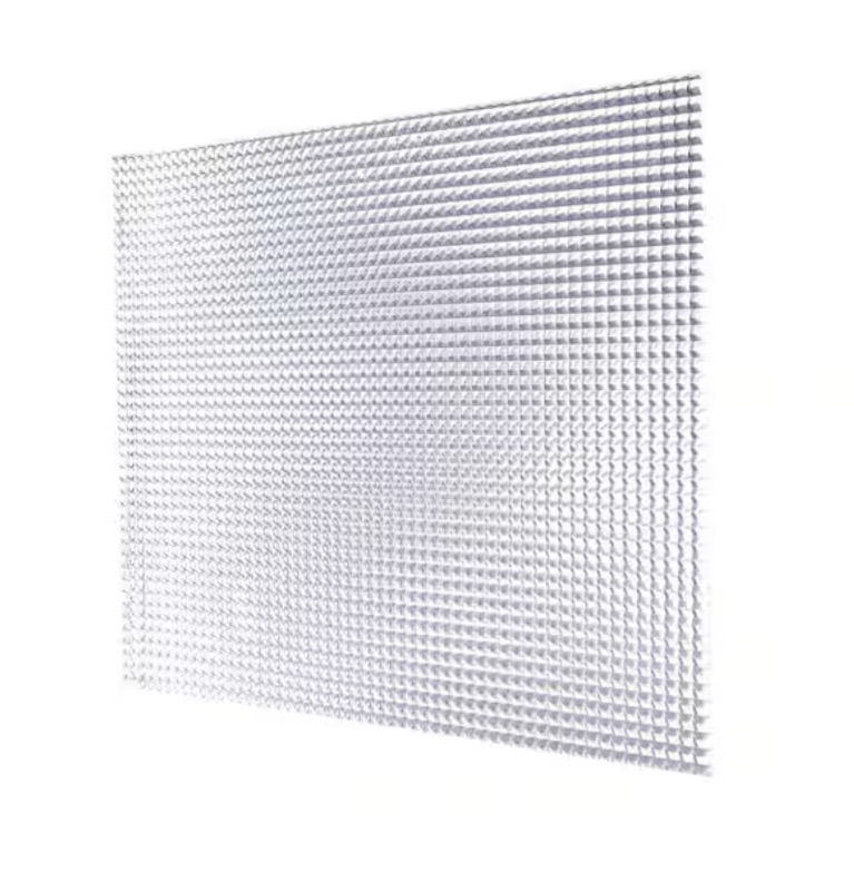 Photo 1 of 24in x 48in Premium Clear Prismatic Acrylic Lighting Panel (5 Pack) 