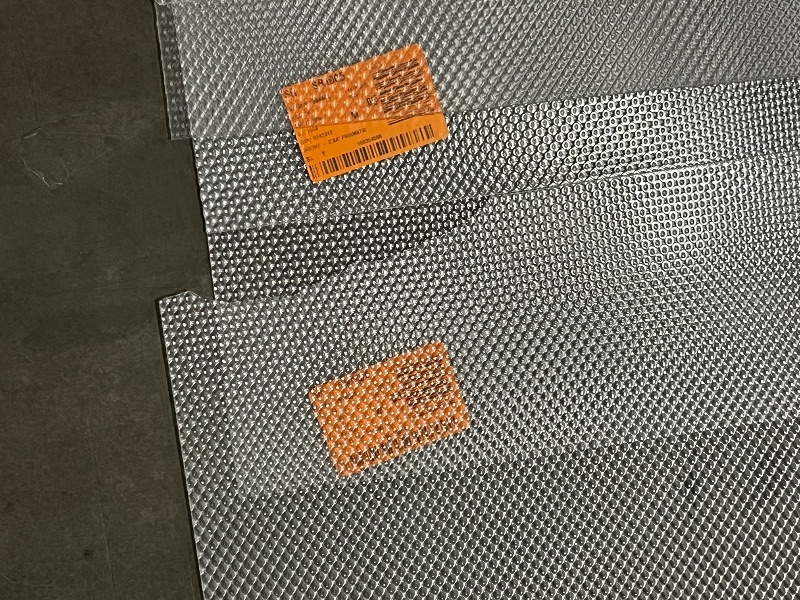 Photo 1 of 24in x 48in Premium Clear Prismatic Acrylic Lighting Panel (5 Pack) 