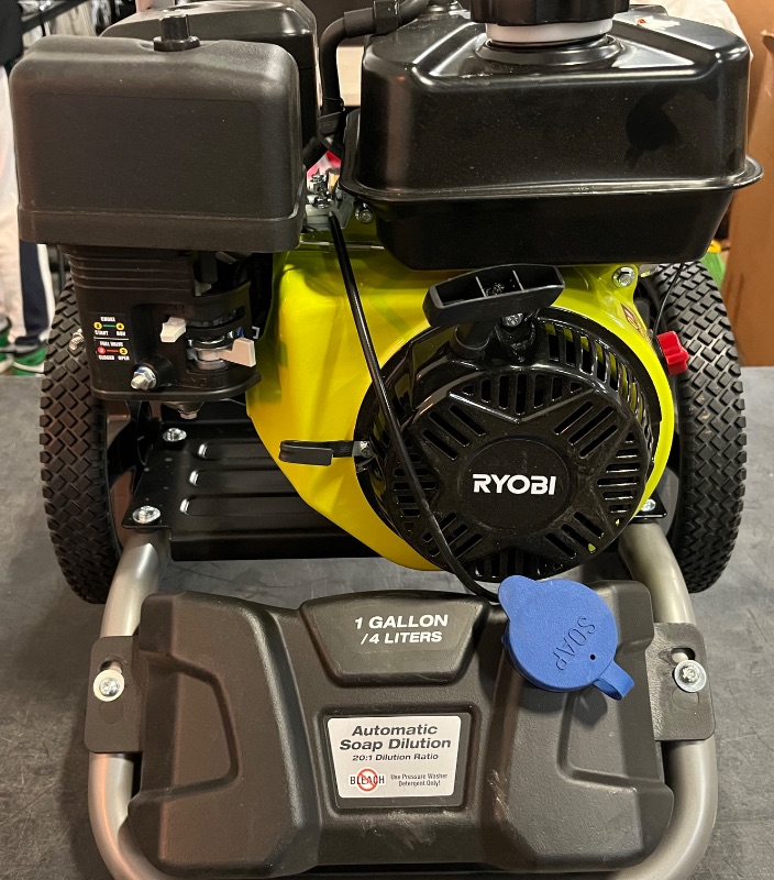Photo 1 of Missing Top Part** RYOBI 2900 PSI 2.5 GPM Cold Water Gas Pressure Washer