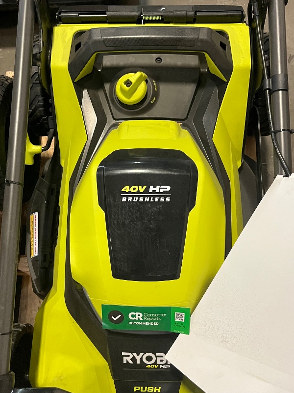 Photo 1 of 40V HP Brushless 21" Corldess Electric Battery Walk Behind Self Propelled Lawn Mower 