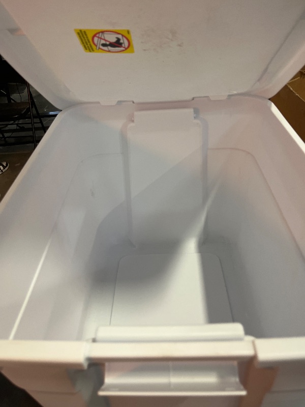 Photo 1 of 30Gal Storage Tote , White - Brightroom 