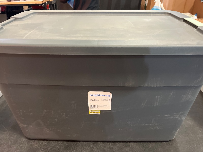 Photo 1 of *Missing One Latch** 34gal Latching Tote - Brightroom™
