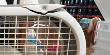 Photo 1 of Lasko Cool Colors 20" Box Fan, WHITE 