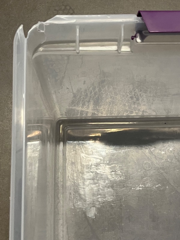 Photo 1 of 66Qt ClearView Latch Box 