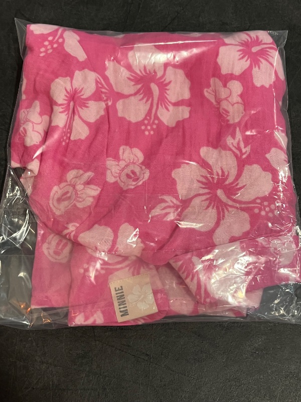 Photo 1 of (XXL) Girls' Minnie Mouse Gauze Cabana Top - Pink XL
