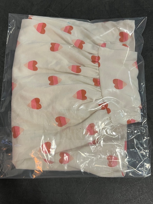 View 3 of (5T) Toddler Girls' Hearts Tank Dress - Cat & Jack™ Cream 5T
