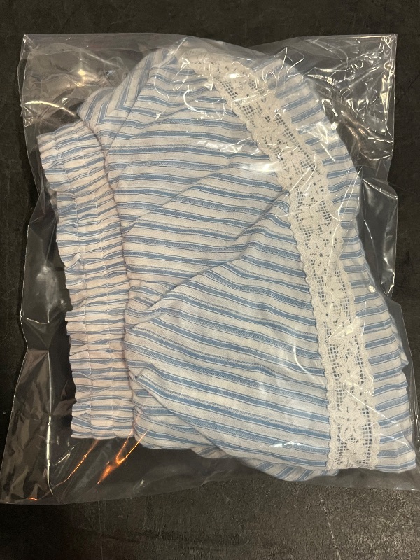 Photo 1 of (M) Women's Tiered Lace Trim Mini a-Line Skort - Wild Fable™ Light Blue M
