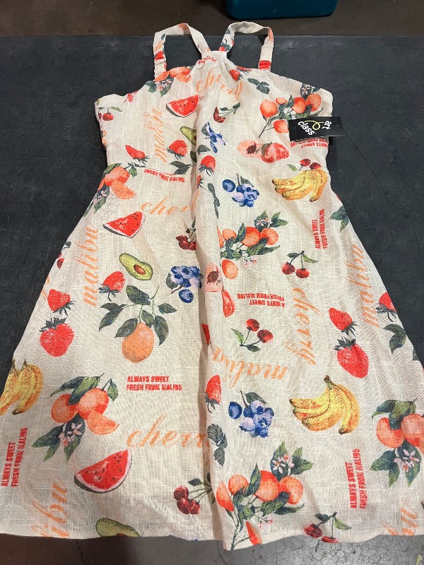 Photo 1 of (XL) Girls' Printed Halter Slip Dress - Art Class™ Khaki XL