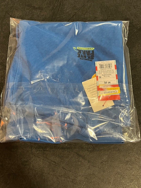 View 4 of (M) Boys' Short Sleeve Relaxed Fit T-Shirt - Cat & Jack™ Heather Blue M