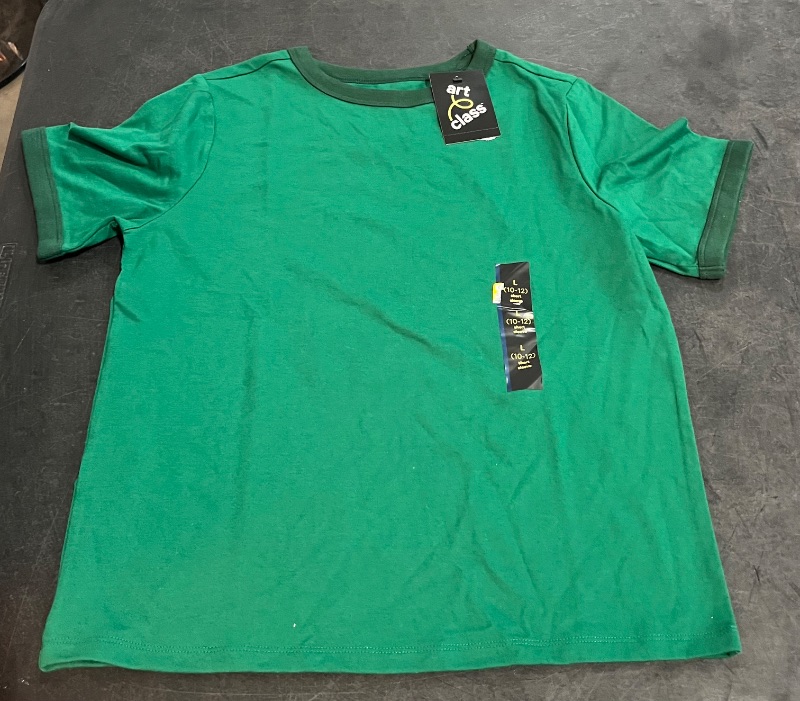 Photo 1 of (L) Boys' Short Sleeve T-Shirt - Art Class™ Green L