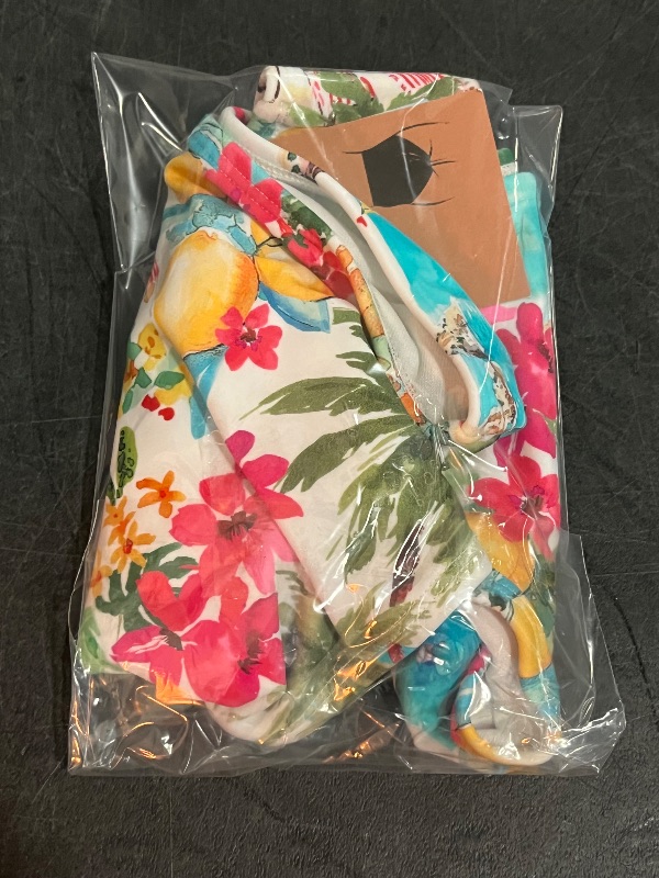 Photo 1 of (M) Women's High Waist High Leg Cheeky Bikini Bottom - Shade & Shore™ Multi M
