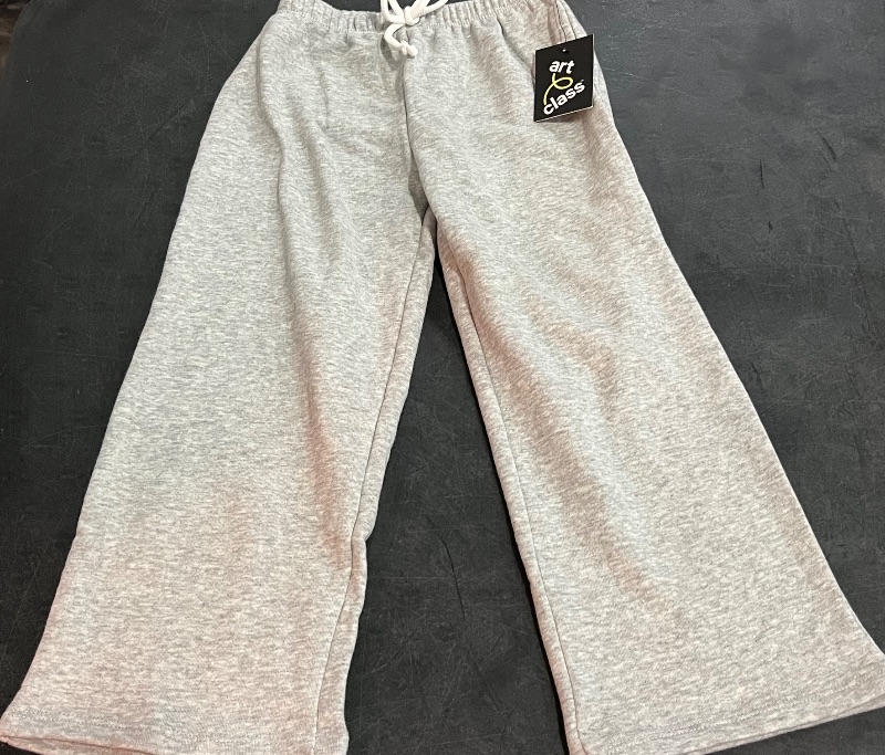 Photo 1 of (XS) Girls' French Terry Lounge Pants - Art Class™ Heather Gray XS
