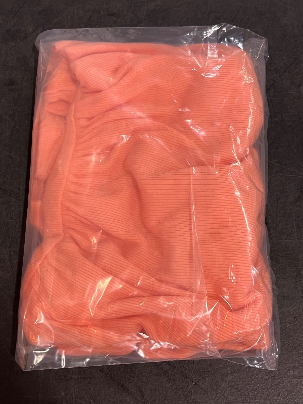 Photo 1 of 5T Toddler Girls' Ribbed Tank Dress - Cat & Jack™ Orange 5T
