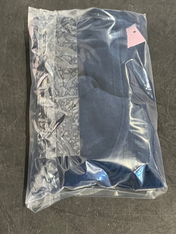 Photo 1 of (L) Women's High Slit Terry Swim Cover up Shorts - Wild Fable™ Navy Blue L: Recycled Polyester, Pull-on, Breathable