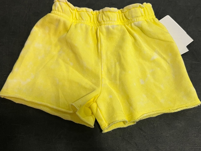 Photo 1 of 4T Grayson Mini Toddler Girls' French Terry Shorts - Yellow 4T
