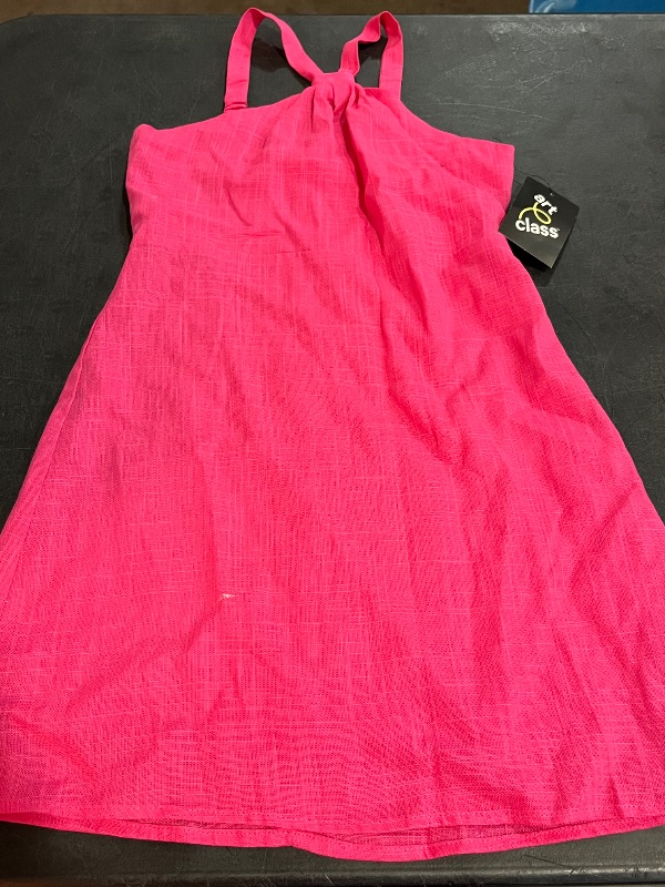 Photo 1 of (M) Girls' Halter Slip Dress - Art Class™ Magenta M
