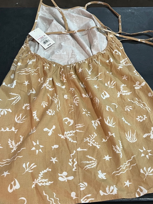 Photo 1 of (M) Women's Halter Mini Dress - a New Day™ Tan Seashell M