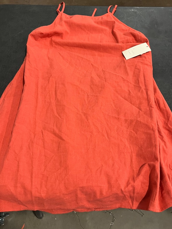 Photo 1 of (L) Women's Halter Mini Dress - a New Day™ Rust L
