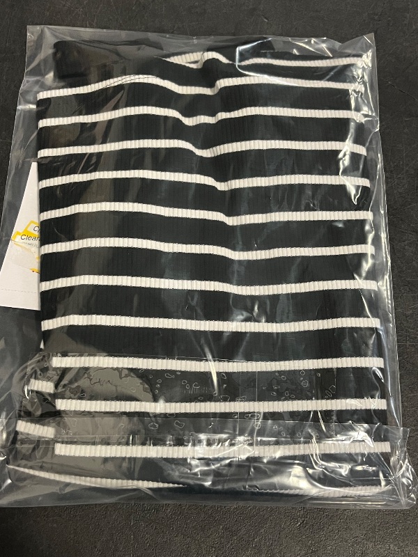 Photo 1 of (L) Ribbed Maternity Tank Top - Isabel Maternity by Ingrid & Isabel™ Black Striped L
