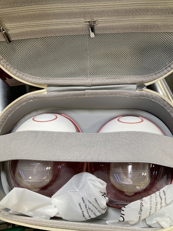 Photo 1 of Momcozy Breast Pump Hands Free Mobile Style, Leak-Proof, Quiet & Comfortable for On-The-Go Pumping