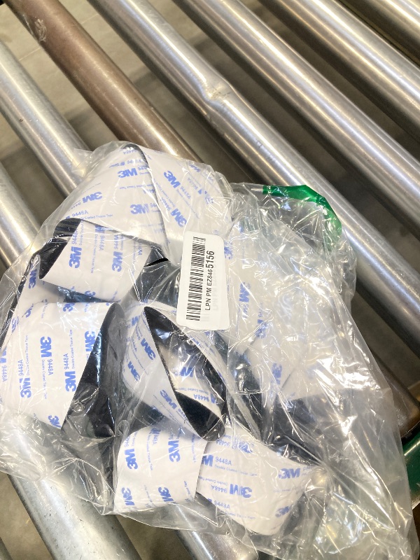 Photo 1 of Hook and Loop Tape 2in x 10ft,Slef Adhesive Interlocking Strip, Mounting Tape Heavy Duty Adhesion, Picture Hanging Strips Fastener, Double Sided Carpet & Rug Fixation