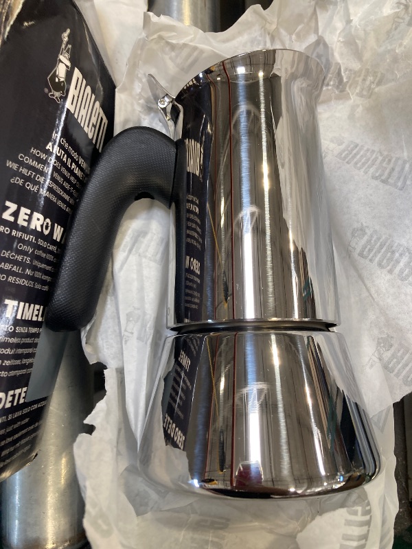 Photo 1 of Bialetti Venus Induction 4 Cup Espresso Coffee Maker, Stainless Steel, Pack of 1
