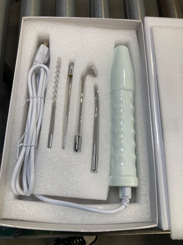 Photo 1 of Pure Daily Care NuDerma Handheld Skin Therapy Wand Machine w/Neon – Anti-Aging - Skin Tightening - Wrinkle Reducing - Dark Circles – Clarifying - Hair & Scalp Stimulator