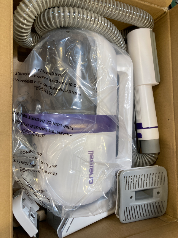 Photo 1 of oneisall Dog Hair Vacuum & Dog Grooming Kit/Low Noise Dog Grooming Vacuum12kpa,Dog Vacuum for Shedding Grooming for Pet Hair&Home Cleaning