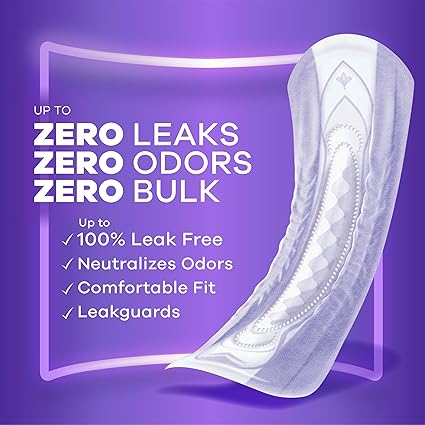 Photo 1 of Always Discreet Adult Incontinence Pads for Women, Heavy Absorbency, Long Length, Postpartum Pads,  ( Pack of 32)